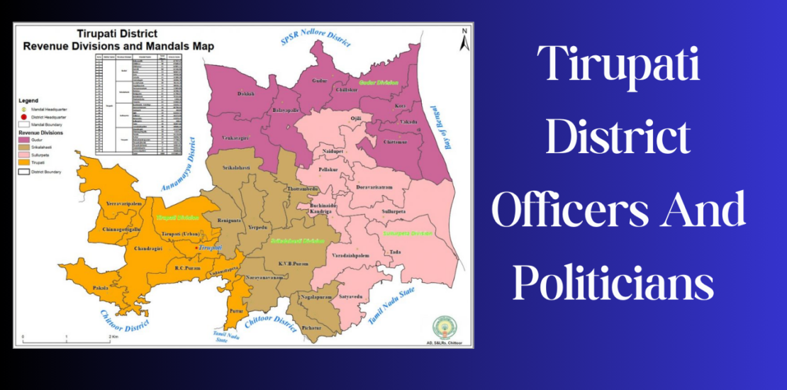 Tirupati District Officers And Politicians